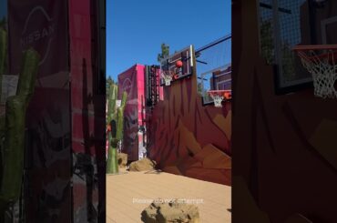 Half-Court Trick Shot | Nissan ARIYA