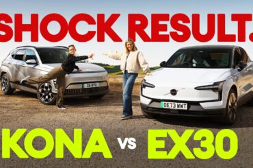 Volvo EX30 vs Hyundai Kona Electric: Result Shock! | Electrifying.com
