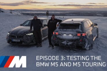 Edisode 3: BMW M5 & M5 Touring Roadtrip from Munich to Arjeplog – One last big winter testing.