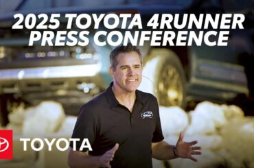 2025 Toyota 4Runner Press Conference Reveal | Toyota