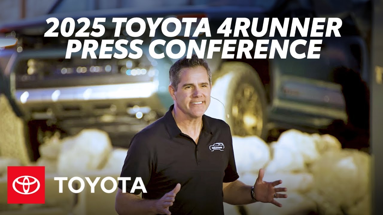 2025 Toyota 4Runner Press Conference Reveal Toyota EVSHIFT