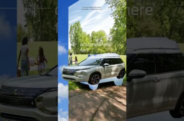 The Outlander PHEV is kind of like that friend who’s down for anything. #Spring #Camping