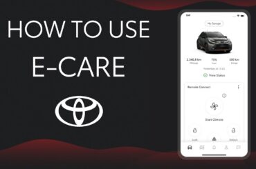 MyToyota App: eCare