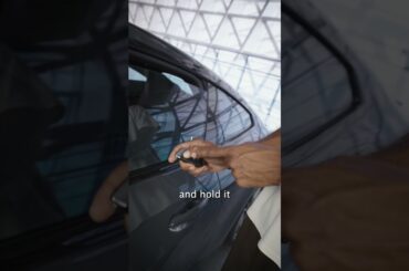 BMW Hidden Features: Open Windows.