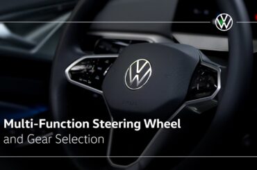Multi-Function Steering Wheel and Gear Selection