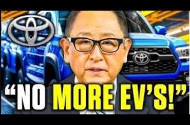 Toyota CEO: “This will DESTROY The Entire EV Industry!”