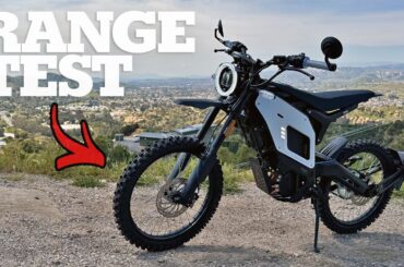 NIU XQi3 72v Electric Motorcycle Range Test