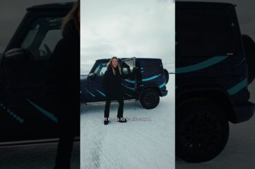 Take a closer look at the Mercedes-Benz Electric G-Class. | #shorts