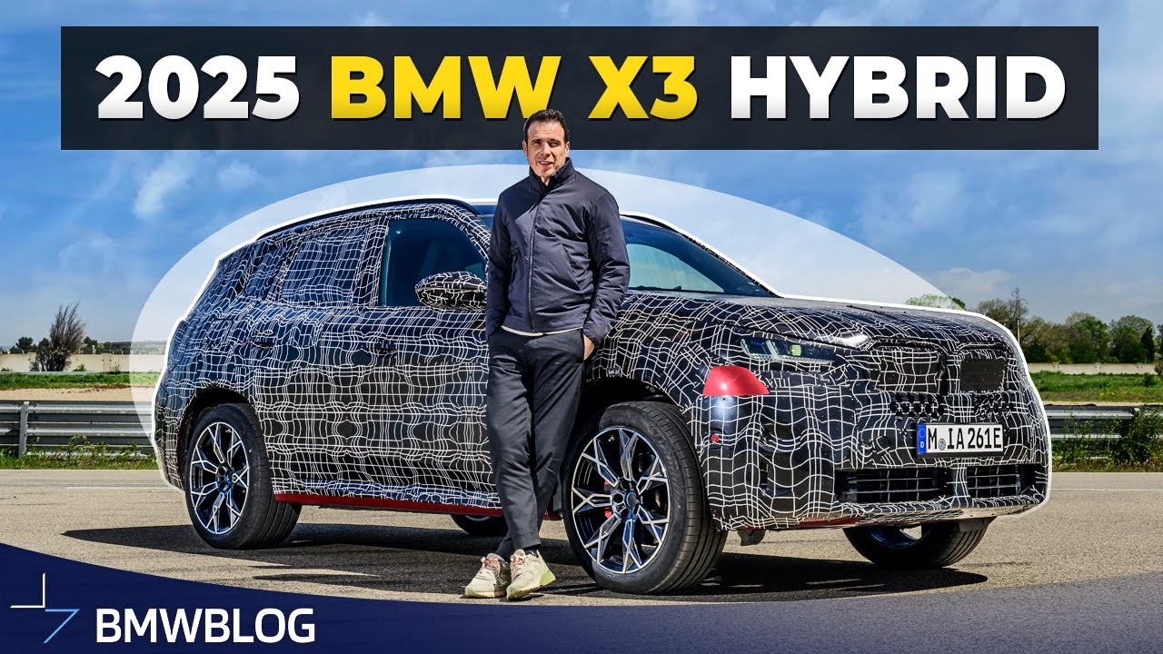 First Look 2025 BMW X3 Plugin Hybrid Review EVSHIFT