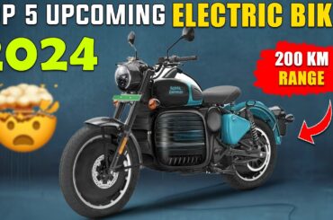 Top 5 Upcoming Electric Bikes 2024 | Best Electric Bike | Electric Vehicles India