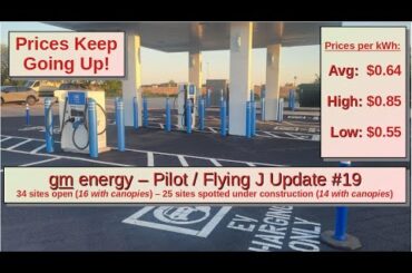 gm energy - Pilot / Flying J Update #19 (Electric Vehicle Charging)