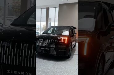 The New 2024 Geely ZEEKR 009 EV MPV #shorts  #luxury #chineseelectriccar #autoshowcase