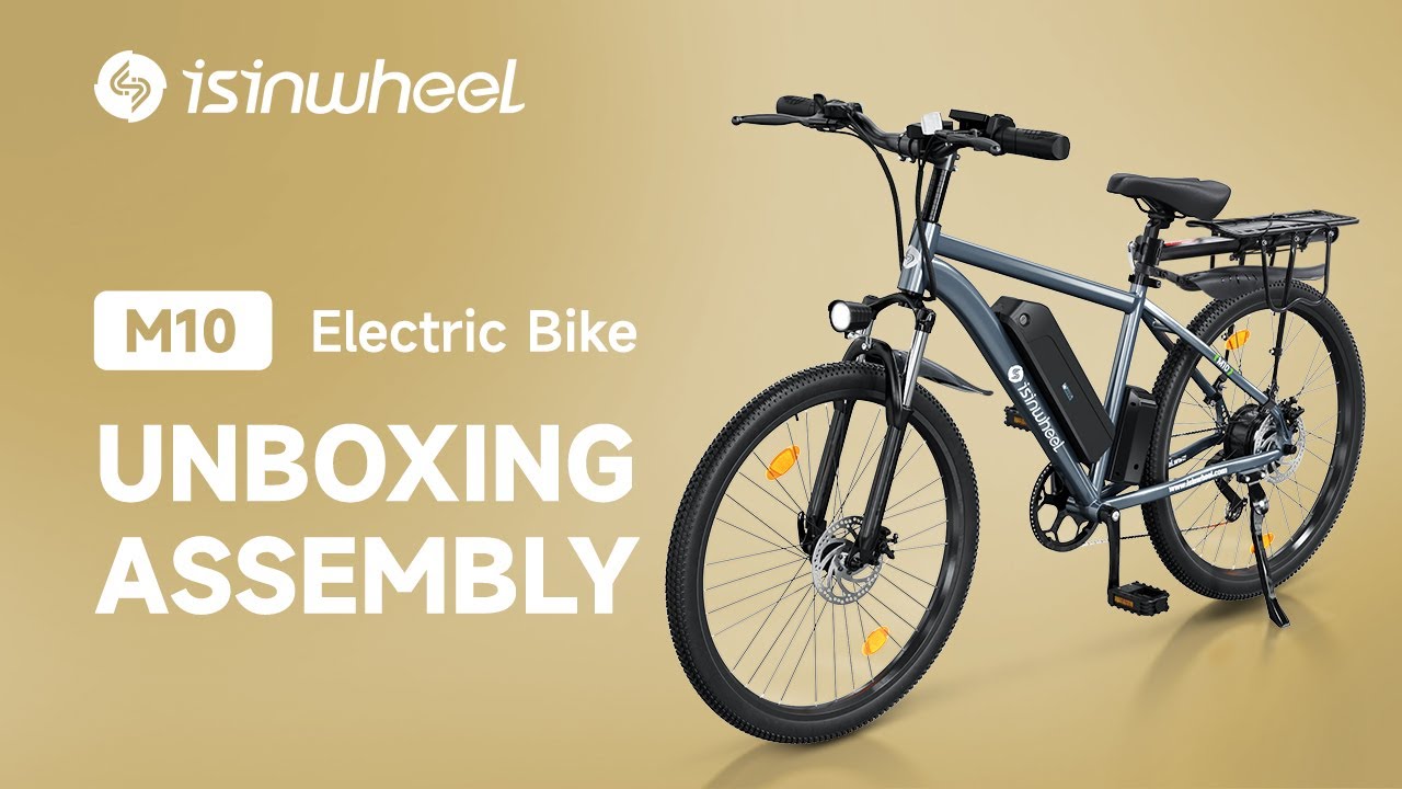 Unboxing isinwheel M10 Commuter Electric Bike EVSHIFT