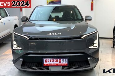 New Arrival 2024! Kia EV5 Electric Car - Luxury Exterior and Interior Details