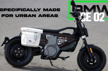 New BMW CE 02 - Compact Electric Motorcycle for Urban Adventures