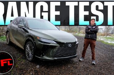 How Far Can the 2024 Lexus RX 450h+ Plug-in Hybrid Drive on Electricity ALONE?