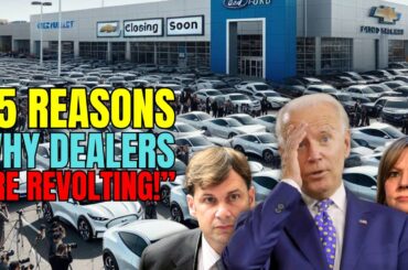 Dealers vs Biden: The Electric Strategy Standoff! Electric Vehicles & The Market Battle!