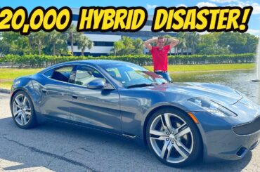 Why you should NEVER EVER buy a cheap Fisker Karma! A gorgeous plug-in hybrid disaster...