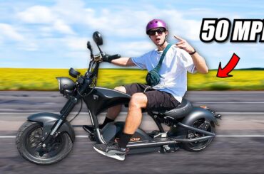 THIS ELECTRIC MOTORCYCLE IS FAST! Eahora Knight M1PS ( STREET LEGAL )