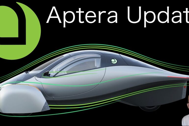 Aptera Update 2024 - Solar Electric Vehicle Investment, Aerodynamics and more