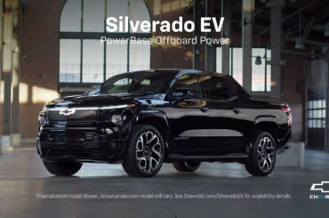 2024 Chevy Silverado EV RST: PowerBase Offboard Power | Chevrolet