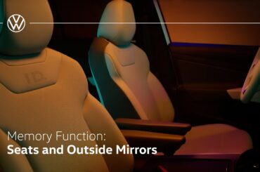 Memory Function: Seats and Outside Mirrors
