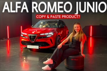 Alfa Romeo's FIRST electric car - Junior Elettrica review UK 4K
