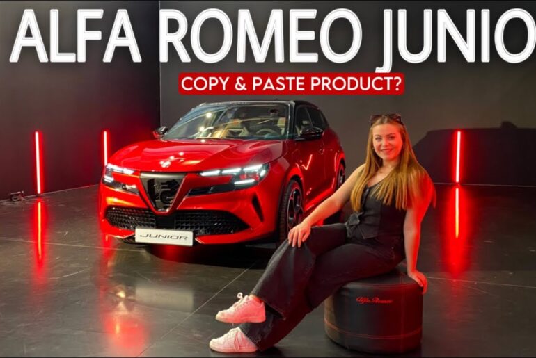 Alfa Romeo's FIRST electric car - Junior Elettrica review UK 4K