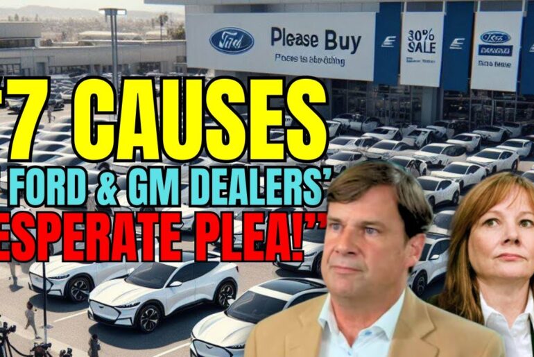 EV Disaster Strikes Ford & GM Dealers: The Desperate Plea You Need to Hear! Unsold Electric Vehicles