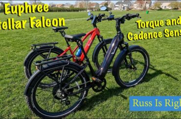 Euphree Stellar Falcon - Torque And Cadence Sensors In One Hybrid Ebike!