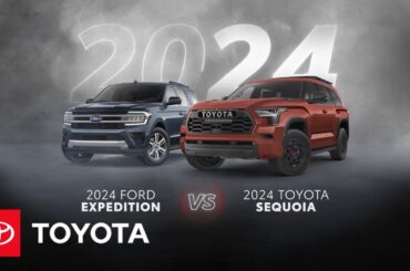 2024 Toyota Sequoia vs 2024 Ford Expedition | Toyota