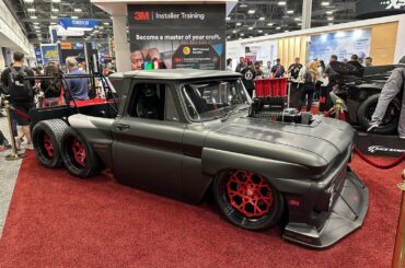 Brad DeBerti’s 6 wheeled, supercharged LS powered C10