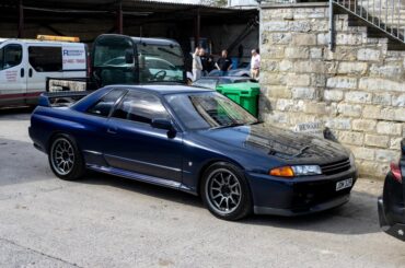 Took my GT-R to cars and coffee