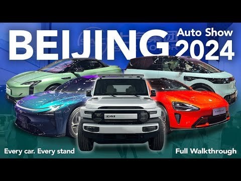 2.5 hour walkthrough of the Shanghai autoshow with good commentary showing the ridiculous amount of different EVs available in China