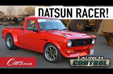 The Chilli Mouse! Custom-built, street legal Datsun Bakkie Racecar