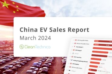 43% Plugin Vehicle Market Share In China — March 2024 Sales Report - CleanTechnica