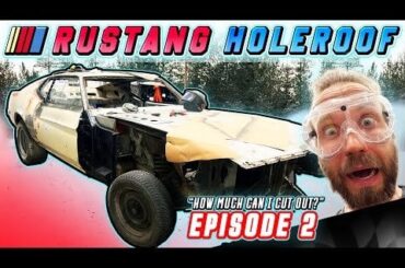 1971 Mustang Sportsroof Nascar build in progress.. Gutted doors to save weight!