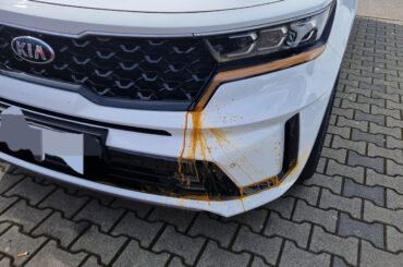 Blinkerfküssigkeit läuft aus / Turn Signal Fluid is leaking.