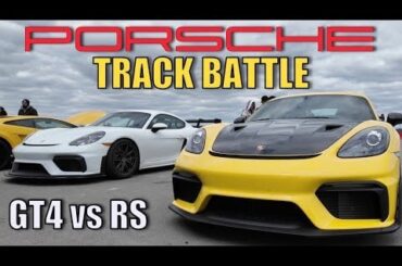 Porsche GT4 with Verus Aero vs GT4RS