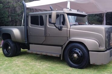 Saw this at a Mexican car show, don't know what truck it is based off of.