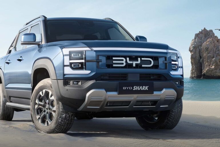 As US hikes tariffs on Chinese EVs, BYD launches BYD Shark pickup in Mexico for 53,400 USD