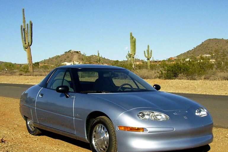 If the gm ev1 survived the crusher, today It would have been the official car of...