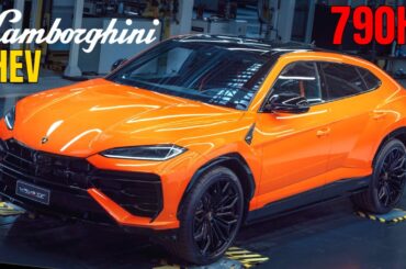 Lamborghini Urus Plug In Hybrid Revealed With 790 Horsepower