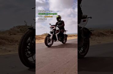 Gearshift Sound on an Electric Bike Ft. Matter Aera 5000+ | BikeWale #shorts