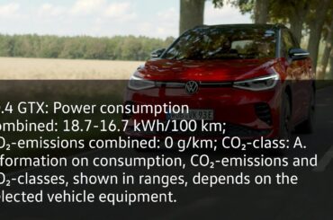 Unveiling Elegance. The Volkswagen ID.4 GTX | Volkswagen