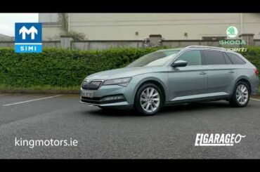 2021 Skoda Superb IV plug in hybrid estate, King Motors Dublin
