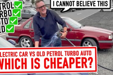 What's cheaper in the REAL WORLD? An EV or a 30 year old PETROL (turbo automatic!)