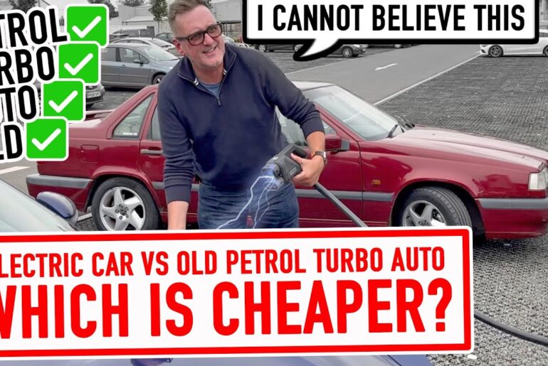 What's cheaper in the REAL WORLD? An EV or a 30 year old PETROL (turbo automatic!)