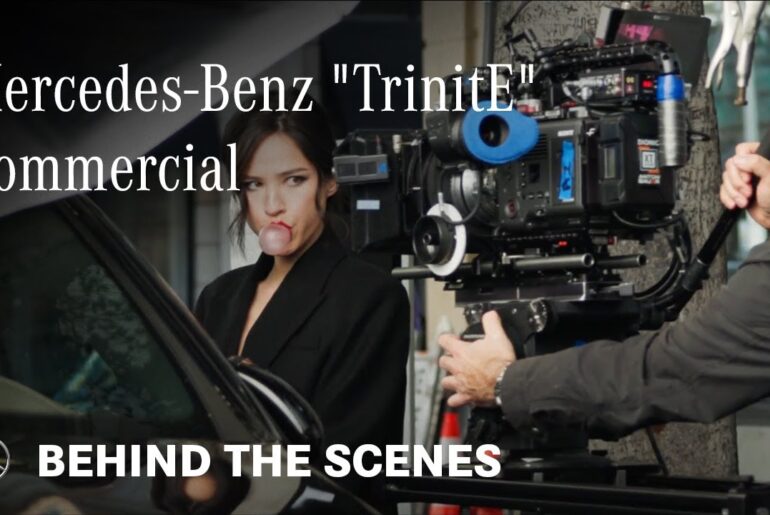 Behind The Scenes of the Mercedes-Benz "Trinit-E" Commercial