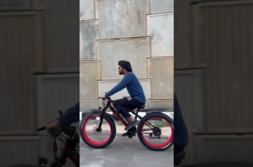 Voltebyk jaguar electric fat bike test ride#shorts #voltebyk #electric #ev #cycling #fat #cycle